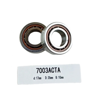 Kugellager 7003AC Winkelkontaktstruktur für Automobilmaschinen 17*35*10mm