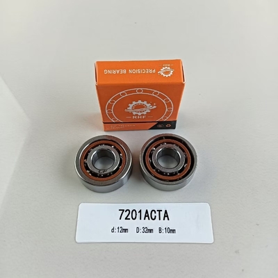 Ungetrennte Präzisionsstufe P0 P2 P4 P5 P6 7201AC Winkelkontaktkugellager 12*32*10mm
