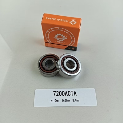 7200AC Winkelkontaktkugellager 10*30*9mm mit 25°-Kontaktwinkel und OPEN-Dichtungen