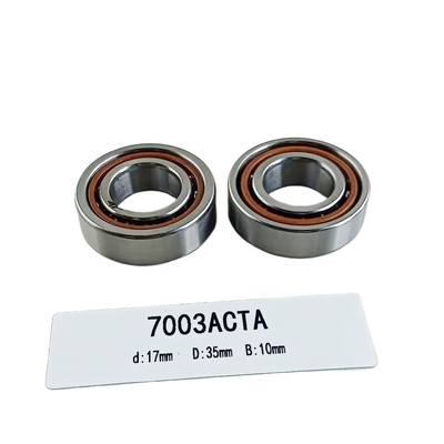 Kugellager 7003AC Winkelkontaktstruktur für Automobilmaschinen 17*35*10mm