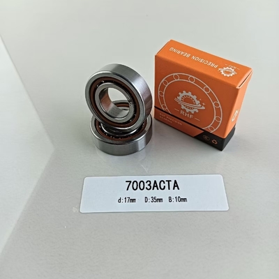 Kugellager 7003AC Winkelkontaktstruktur für Automobilmaschinen 17*35*10mm