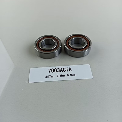 Kugellager 7003AC Winkelkontaktstruktur für Automobilmaschinen 17*35*10mm