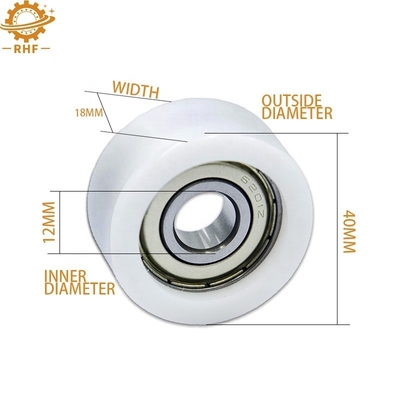 Einfach ausgestattete Kugellager mit tiefer Rille 6201Z 12*40*18mm für Schwerlastanwendungen