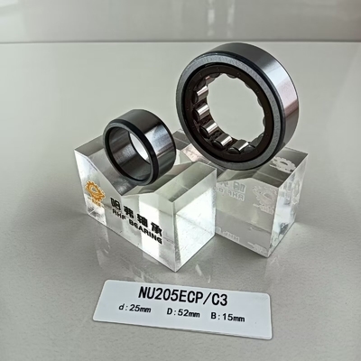 Einfachreihes 25*52*15mm zylindrisches Walzlager für Schmierfett oder Öl
