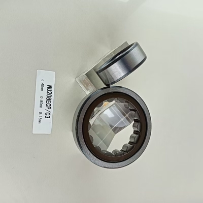 NU/NJ/NF208ECP Zylinderrollenlager 40*80*18mm für die pharmazeutische Industrie