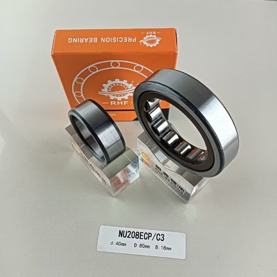 NU/NJ/NF208ECP Zylinderrollenlager 40*80*18mm für die pharmazeutische Industrie