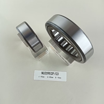 Einfachreihendes 45*85*19mm NU/NJ/NF209ECP-Zylinderrollenlager für schwere Maschinen
