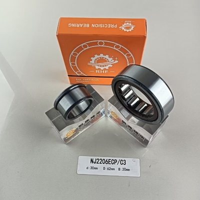 Präzisionsstufe P0 P2 P4 P5 P6 NU/NJ/NF2206ECP Zylindroresollager 30*62*20mm