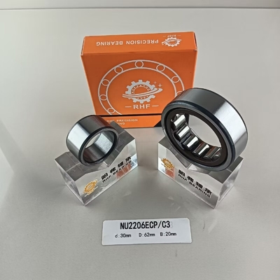 Präzisionsstufe P0 P2 P4 P5 P6 NU/NJ/NF2206ECP Zylindroresollager 30*62*20mm