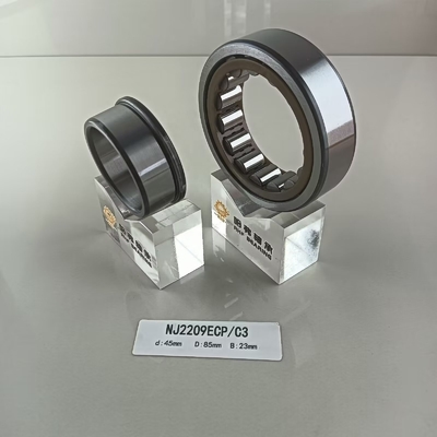 45*85*23mm NU/NJ/NF2209ECP Zylindrische Walzlager für Baumaschinen