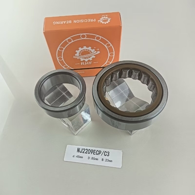 45*85*23mm NU/NJ/NF2209ECP Zylindrische Walzlager für Baumaschinen