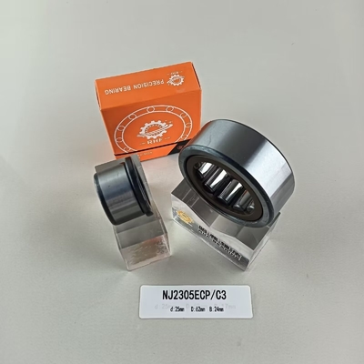 25*62*24mm zylindrisches Walzlager NU/NJ/NF2305ECP mit zylindrischer Struktur
