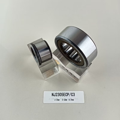 25*62*24mm zylindrisches Walzlager NU/NJ/NF2305ECP mit zylindrischer Struktur