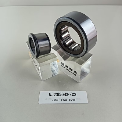 25*62*24mm zylindrisches Walzlager NU/NJ/NF2305ECP mit zylindrischer Struktur