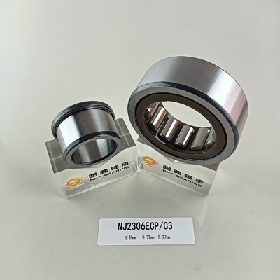 Struktur zylindrisch Chromstahl Gcr15 NU/NJ/NF2306ECP Walzlager 30*72*37mm
