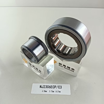 Struktur zylindrisch Chromstahl Gcr15 NU/NJ/NF2306ECP Walzlager 30*72*37mm
