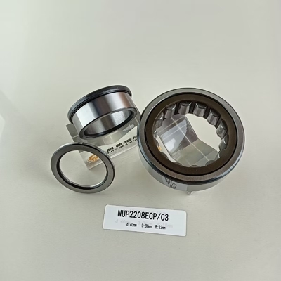 Chromstahl Gcr15 NUP2208ECP-Zylinderrollenlager für schwere Anwendungen
