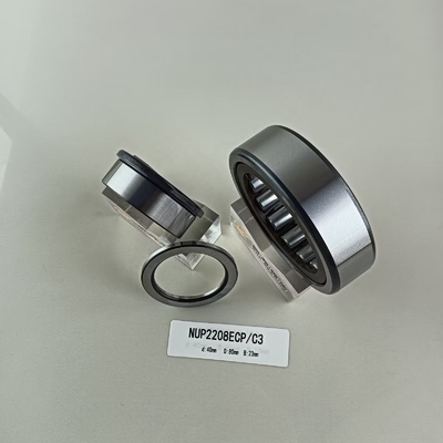 Chromstahl Gcr15 NUP2208ECP-Zylinderrollenlager für schwere Anwendungen