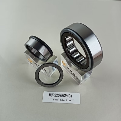 Chromstahl Gcr15 NUP2208ECP-Zylinderrollenlager für schwere Anwendungen