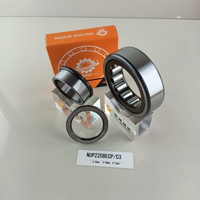 Chromstahl Gcr15 NUP2208ECP-Zylinderrollenlager für schwere Anwendungen
